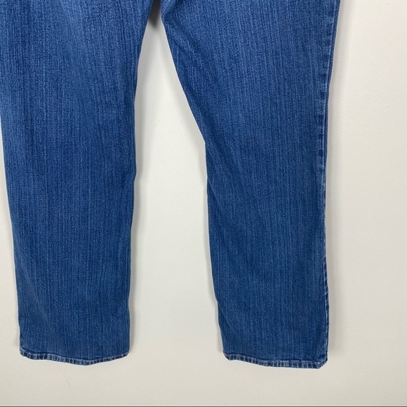 LEVI’S 550 Relaxed Bootcut Mid-Hi Rise Jeans 12 long Darker Wash Western Y2K - Picture 7 of 10